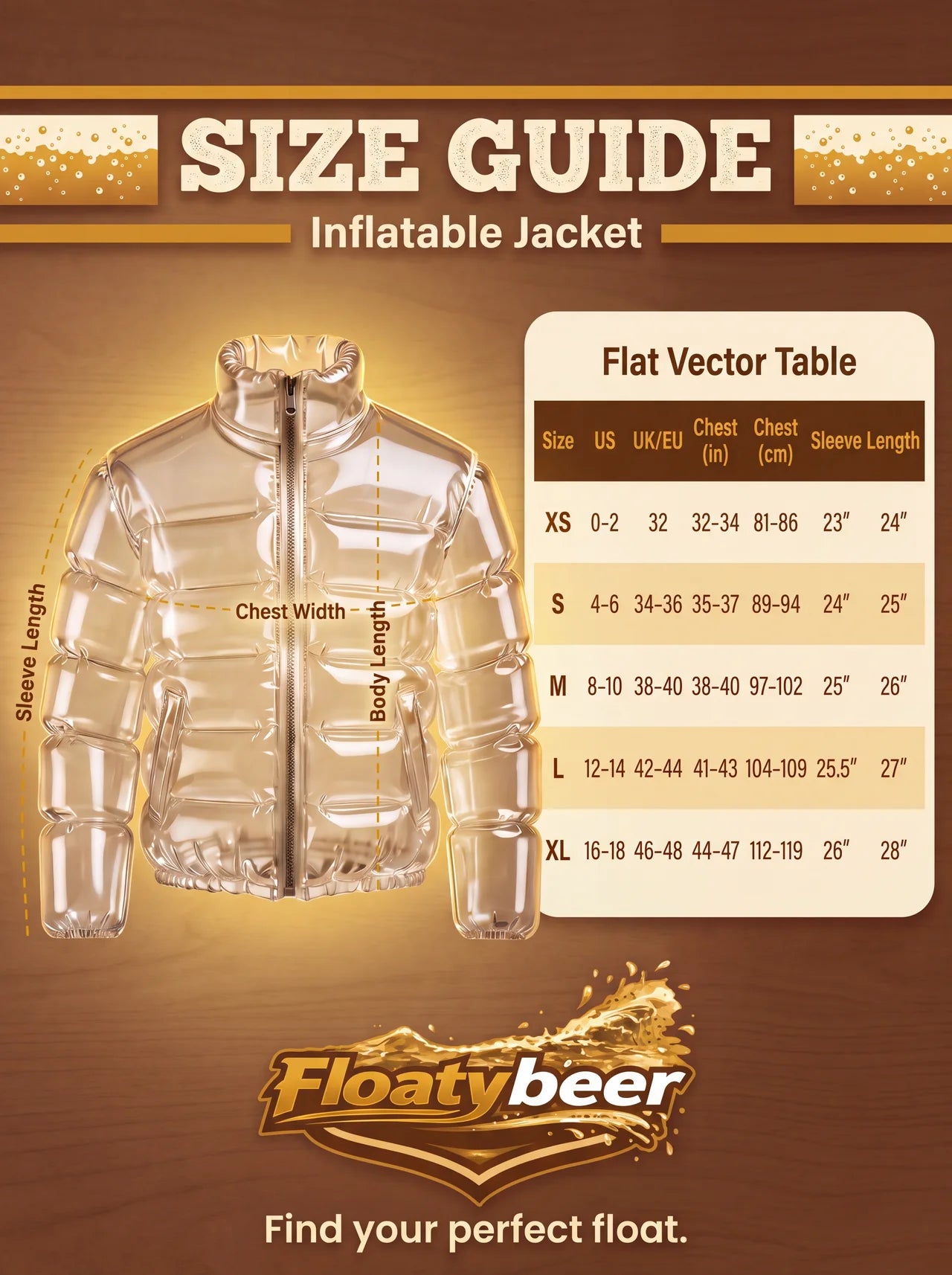 FloatyBeer™ - Vests & Jackets